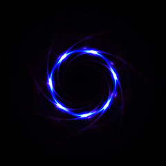 Abstract image of lighting flare