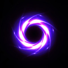 Abstract image of lighting flare