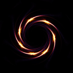 Abstract image of lighting flare