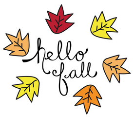 Hello Fall Leaves
