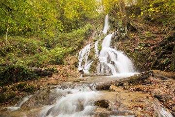 Fototapeta premium Oben Waterfall, Mazandaran, Iran