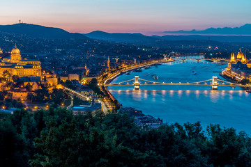 Fototapeta premium View of Budapest City
