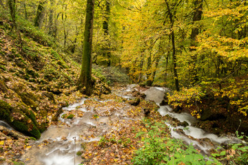 Obraz premium Oben Waterfall, Mazandaran, Iran