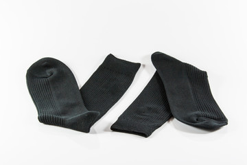 Pair of black socks