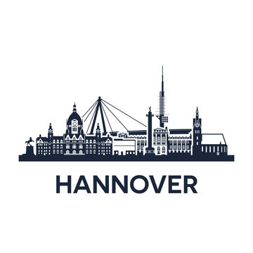 Hannover City Skyline