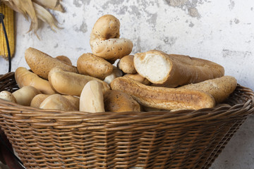 bread in the basket