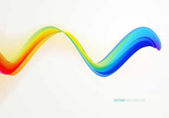 Abstract creative colorful lines and shape