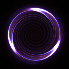 Abstract image of lighting flare