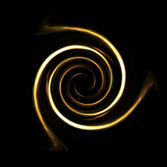 Abstract image of lighting flare