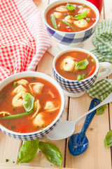 Rustikale Tomatensuppe