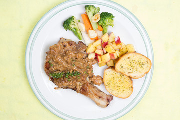 Pork chop steak