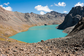 Ala-Kul lake view.