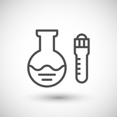 Medical sample icon