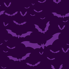 the bats pattern violet-01