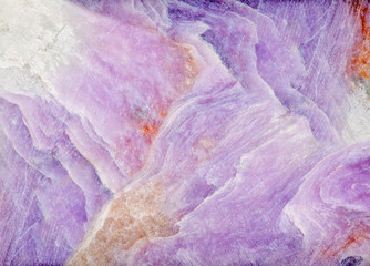 texture of lilac charoite stone