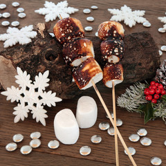 Toasted Marshmallows at Christmas