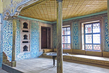 Harem in Topkapi palace, Istanbul, Turkey © Toniflap