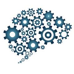 Brain build out of cogs and gears
