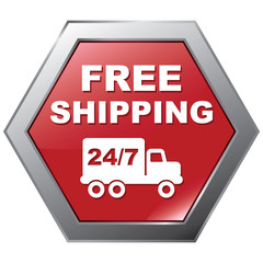 FREE SHIPPING ICON
