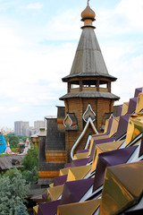 Wooden church of St. Nicholas in the Izmayilovsky Kremlin, Moscow