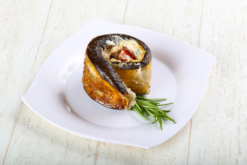 Stuffed eggplant