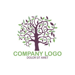 Obraz premium GREEN LOGO THEME