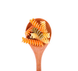 Pasta isolated on white background