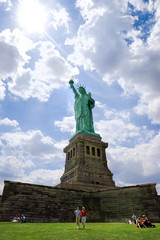 Fototapeta na wymiar Statue of Liberty National Monument