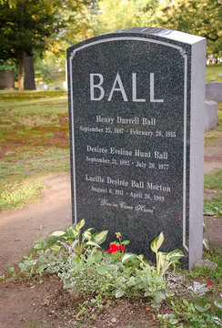 Lucy Ball's Grave