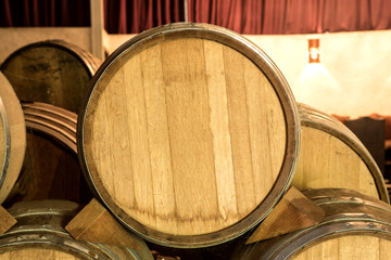 Wine barrels