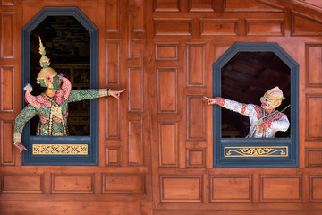 STRICTLY KHON DANCING (THOTSAKAN): PERFORMERS of one of Thailand's most highly regarded dances are...