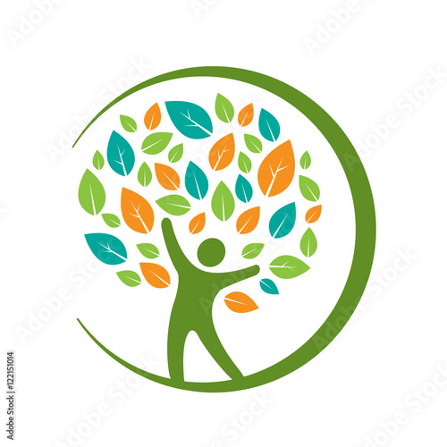 Quot Vector Green Tree People Logo Quot Stockfotos Und Lizenzfreie Bilder Auf Fotolia Com Bild 122151014 Green Tree Logos Vector Graphic 01 Vector Logo Free