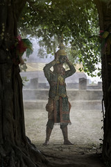 STRICTLY KHON DANCING (THOTSAKAN): PERFORMERS of one of Thailand's most highly regarded dances are...