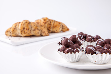 Chocolate and bun