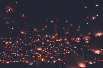 lantern festival vintage style
