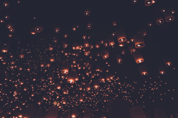 lantern festival vintage style