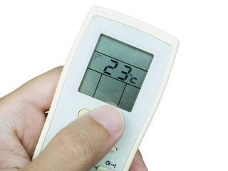 Hand hold air condition remote control