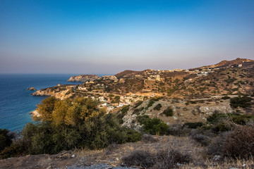Fototapeta na wymiar Coast on crete