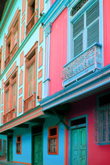 Obraz premium facciata colorata