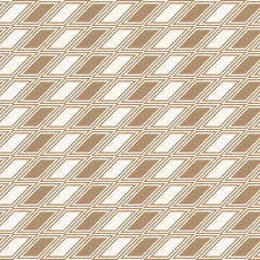 seamless vector pattern of slanted gold rhombuses.
