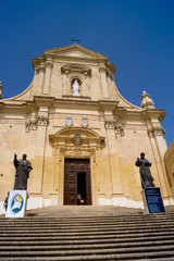 Obraz premium Kathedrale Santa Marija in Victoria Rabat auf Gozo