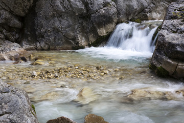 In der Höllentalklamm bei Garmisch, Bayern