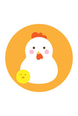 年賀状　はがきテンプレート　酉年