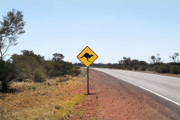 South Australia, warning sign