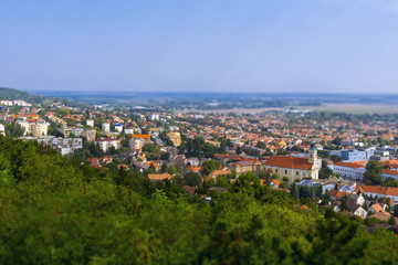 Fototapeta na wymiar View of Szekszard
