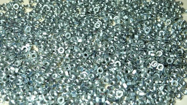 production female screw, a lot of iron screw-nut. manufacture of articles of iron