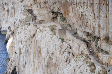 La Escala del Cabriol Grotte di Nettuno Alghero, Italy