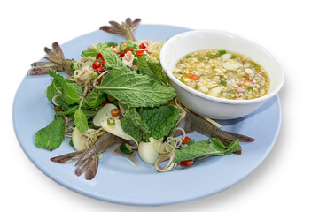 Shrimp in fish sauce