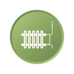 radiator icon vector