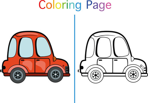 Coloring Page for Children (Car)